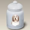 Bearded Collie - Fawn - Best of Breed Ceramic Treat Jar