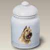 Bouvier des Flandres - Fawn - Best of Breed Ceramic Treat Jar