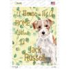 Jack Russell  Not A Home Without A  Novelty Rectangle Sticker Decal